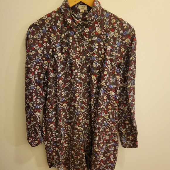 Aritzia Wilfred floral blouse - Picture 1 of 3